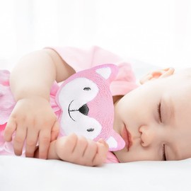 Pro Goleem Loveys for Babies - Soft Security Blanket Baby Snuggle Toy Newborn Stuffed Animals Baby Gifts for Girls, Pink Fox 16 Inch