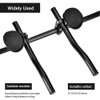 Rest Handlebar, Aero-Bar for Road Mountain Bike, Aluminum Alloy Handlebar