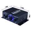 AK170 Mini Audio Power Amplifier Portable Sound Amplifier Speaker Amp