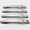Recambo Stainless Steel Door Handle Trim Caps Set V2A Compatible