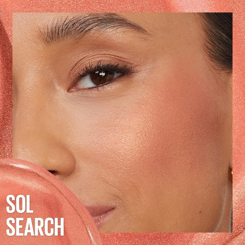 Maybelline SunKisser Blush Líquido, Brillo Natural como Besado por el