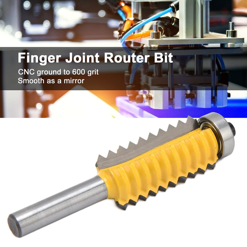 Reversible Finger Glue Joint Router Bit, Finger Joint Router Bit