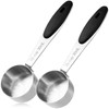 2 PCS Measuring Cup, Stainless Steel Coffee Small Measuring Scoop
