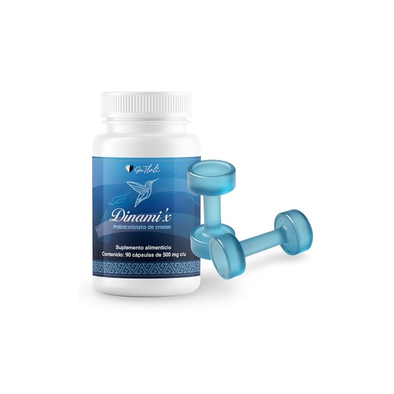 Cromo Polinicotinato Chromium Tlali 90cap 500mg Ingredientes Naturales Sabor Suplemento