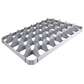 Contacto 40 Glass Bottom Insert Plastic Suitable for 60 x 40 cm Transport Boxes Max Glass Diameter 6.5 cm