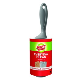 Scotch-Brite Everyday Clean Lint Roller, 95 Sheets, Multi-Purpose Pet Hair, Fuzz, and Lint Remover for Clothes, Furniture, Vehicle Upholstery, and More