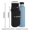 Nuovoware Neoprene Water Bottle Carrier Bag with Adjustable Straps