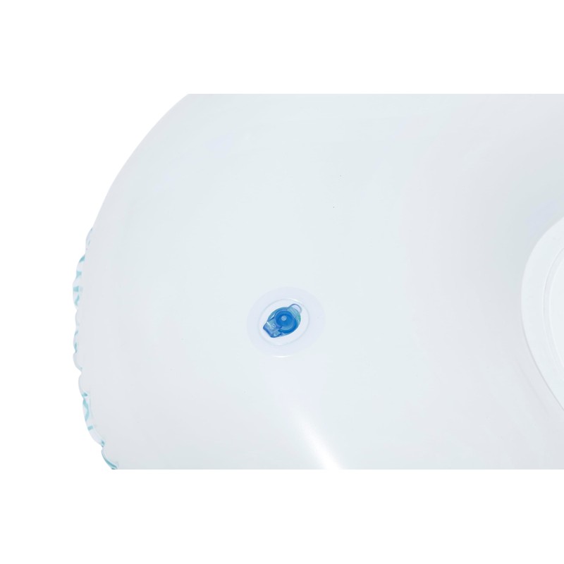 Bestway 43097-8 Ciambella poltrona gonfiabile da mare con portabicchiere