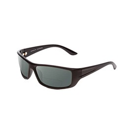 Coyote Sport P-59 Designer Polarized Sunglasses in Matte Black with Grey Lenses