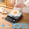 22lb Waterproof IPX67 Kitchen Scale with 0.1g/0.001oz High Precision, Diyife