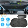 Foldable Car Umbrella Cover Protect Vehicle from UV Sun UPF50+
