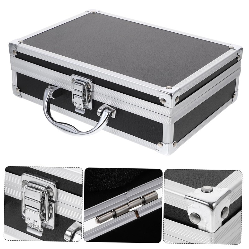 Levemolo Aluminum Multifunctional Portable Tool Case for Instruments Hard Briefcase