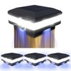 Sumaote Solar Post Cap Light, 52 LEDs 160 Lumen Outdoor