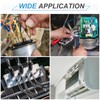 sourcing map 15MFD CBB65 Run Start Capacitor 15uF, 370/440V Oval