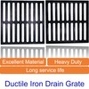 DuuMuut Cast Iron Drain Grate, 18x18 Outdoor Drain Cover, B
