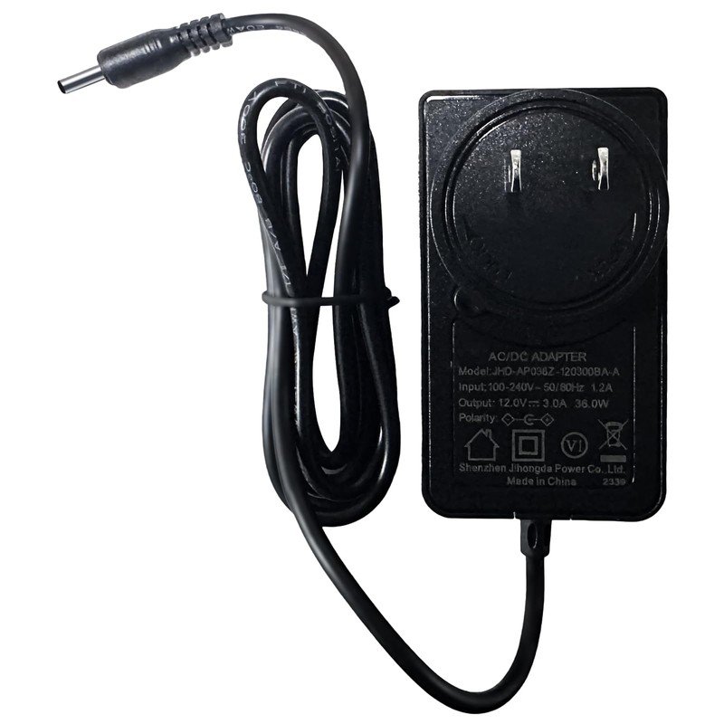 Molegar Laptop Charger,12V/3A DC Adapter Compatible with 5205U/N5100/N95/N5095/J4125 Laptops, for