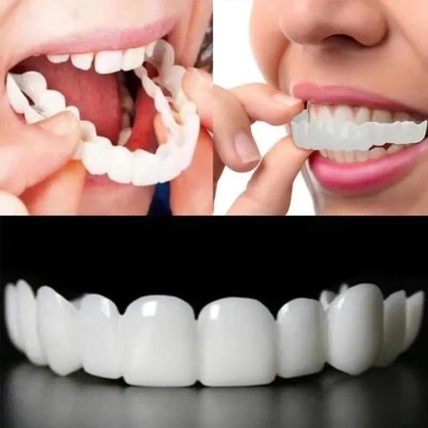 2 Pairs, Temporary Nature and Comfortable, Regain Confident Smile for