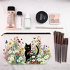 EoffIvan Cat Makeup Bag Cat Gifts For Women Cosmetic Bags