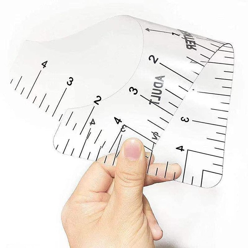 YiyuanHe 5PCS T-Shirt Alignment Rulers, Center Design Guide Tool for