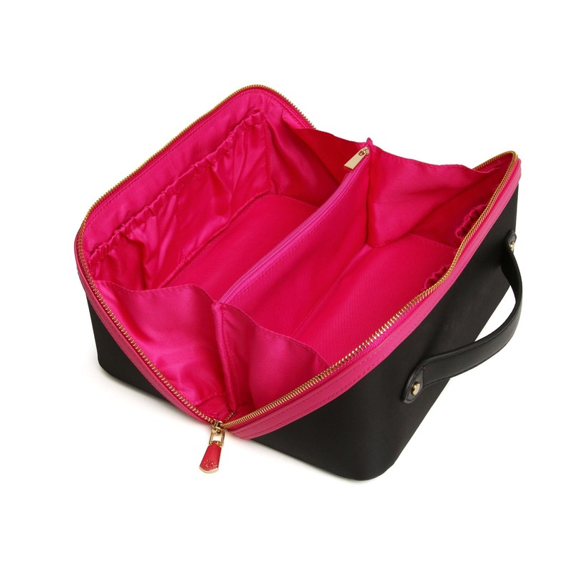 The London Train Case Co. Beauty Train Expandable Makeup Case,