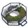 Hearth & Harbor Wreath Storage Container - Clear Christmas Wreath