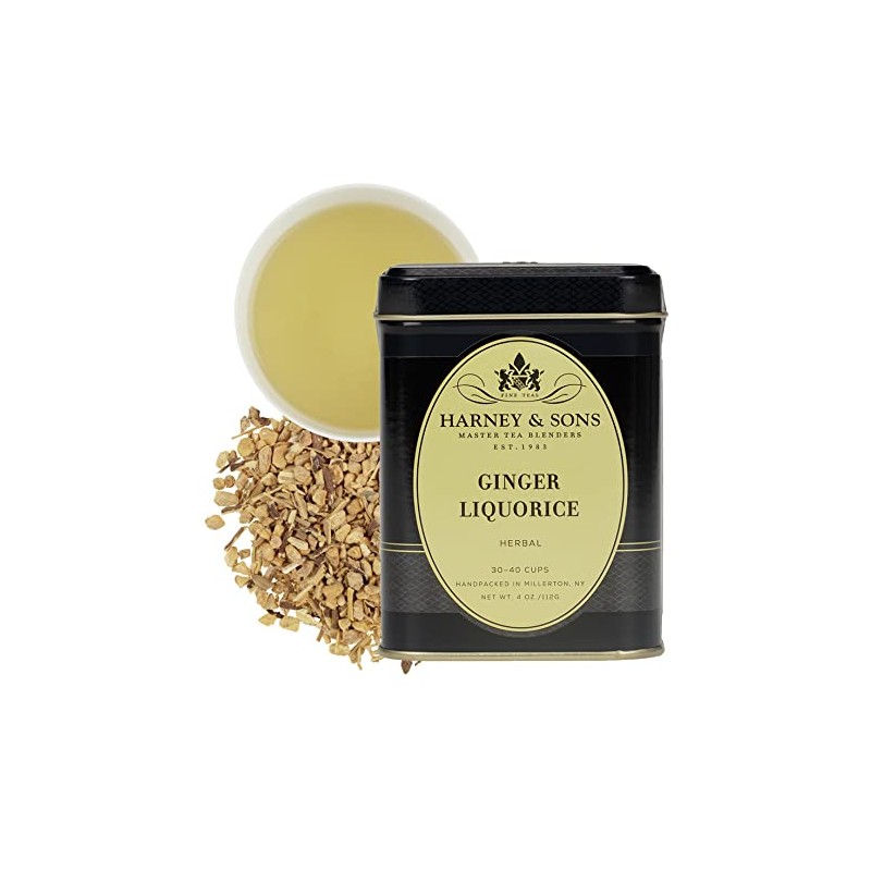 Harney & Sons Loose Leaf Tea - Ginger Liquorice 4oz.