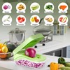 Romon Vegetable Slicer, Slicer, Vegetable Cutter, 14 in 1 Multifunctional