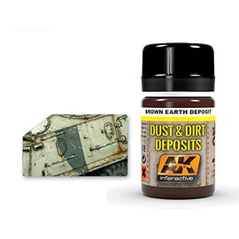 AK Weathering AK4063 Brown Earth Deposit (35ml)