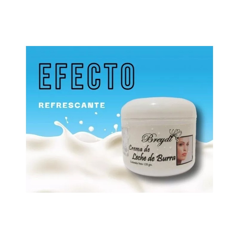 BREYDI Crema Facial Leche De Burra Natural 2 Pzas