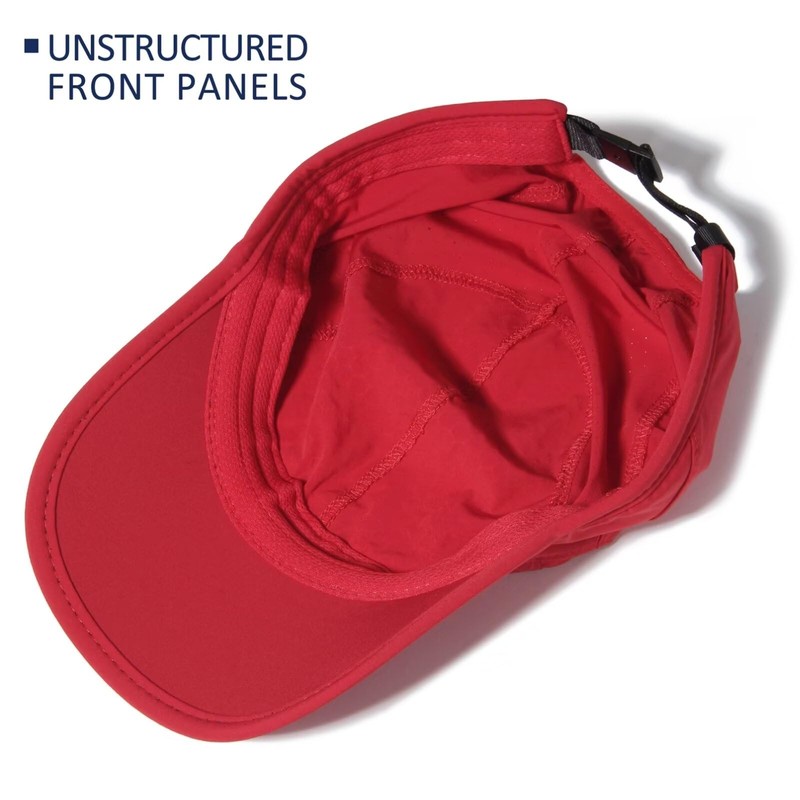 GADIEMKENSD Sports Cap Soft Brim Lightweight Waterproof Running Hat Breathable