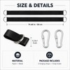 Hammock Hanging Straps for Outdoor Use – 2-Pack Nylon Swing