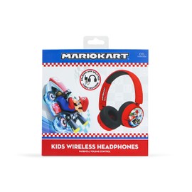 OTL Technologies MK0983 Mario Kart Wireless Kids Headphones - Red