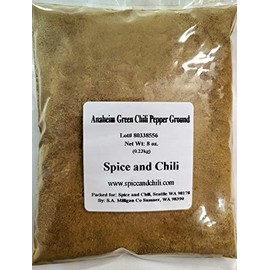 Anaheim Green Chili Pepper Ground, 8oz
