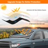 D-Lumina Winshield Sun Shade with USA Flag for 2007-2021 to-yota