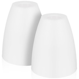OSALADI Pack of 2 Plastic Lampshade Chandelier Lampshade Table Lamp Shade Replacement Shade Lamp Cover for Table Lights Floor Lamp Wall Lamp Pendant Lamp Shade