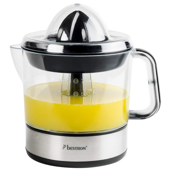 Bestron ACJ350Z Electric Citrus & Orange Squeezer with 2 Press