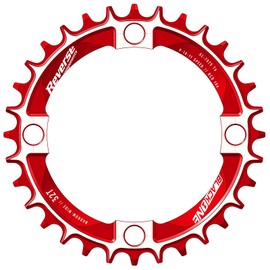 Reverse Chainring Black One Narrow Wide 104 mm Black/Red: Size: 104 mm 32T