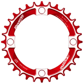 Reverse Chainring Black One Narrow Wide 104 mm Black/Red: Size: 104 mm 32T
