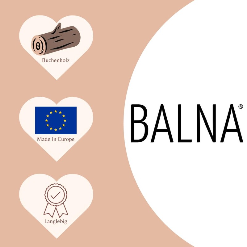 Balna 1 Piece Cooking Spoon Heart Face - Wooden Cooking