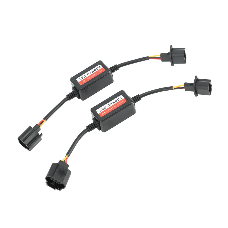 2pcs LED Headlight Decoder Resistor Canbus Decoder for H13 9008