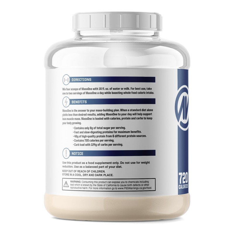 NutraOne Massone Mass Gainer Protein Powder Gain Mass Protein Meal