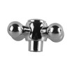 VOANZO Plum Cross Wheel Handle Faucet Switch for Bathroom Kitchen