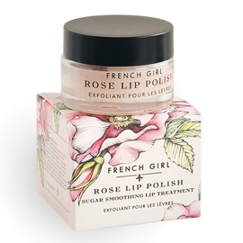 French Girl Rose Lip Scrub - Organic Sugar Scrub For Lips, Hydrating Lip Exfoliator & Moisturizer with Shea Butter & Essential Oils, Treatment for Dry Lips, Clean, Vegan & Cruelty-Free, 1oz