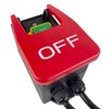 WELDINGER Emergency Stop Switch for Machines Machine Switch with Socket