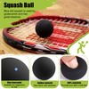 Exogio 3 Pcs Squash Balls Blue Dot Training Squash Ball