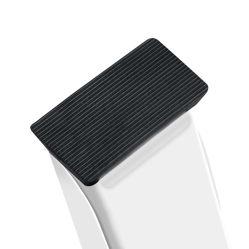Kick Down Door Stop,Heavy Duty Wedge for Bottom(White-2pack)