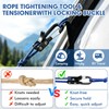 6 Pack Rope with Roller Tensioner for Easy and Secure
