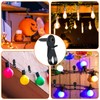 HiGift 36 Pack Light Hanger Hooks,String Light Hooks, Black Screw-in