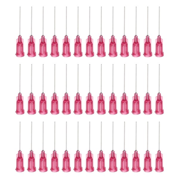 sourcing map Industrial Blunt Tip Needle 25G 1 Inch Length