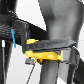 NISHZHU Mini Bike Wheel Centering Stand, Bike Rim Adjustment Tools, Bicycle Wheel Repair Tools, Bicycle Accessories Accessories, Parts, Yellow